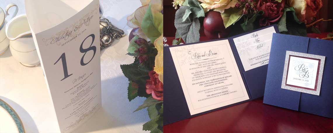 Aktiv Art and Design wedding invitation invitng line